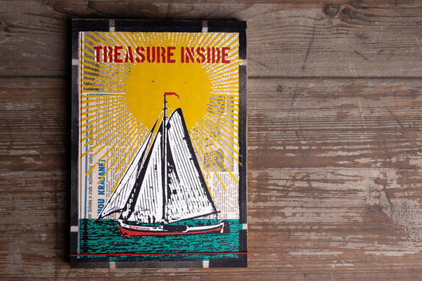 Treasure inside - sketchbook originální skicák