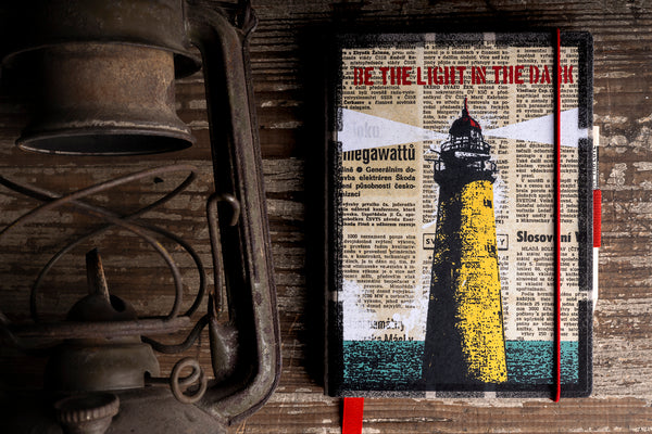 Lighthouse - mini notebook originální zápisník